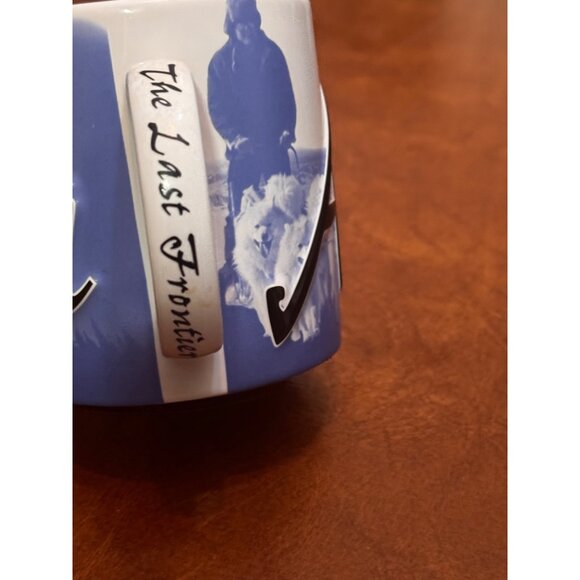 Alaska Coffee Mug 11 Oz Homeware The Last Frontier Blue & White Design Made In T - Picture 5 of 9